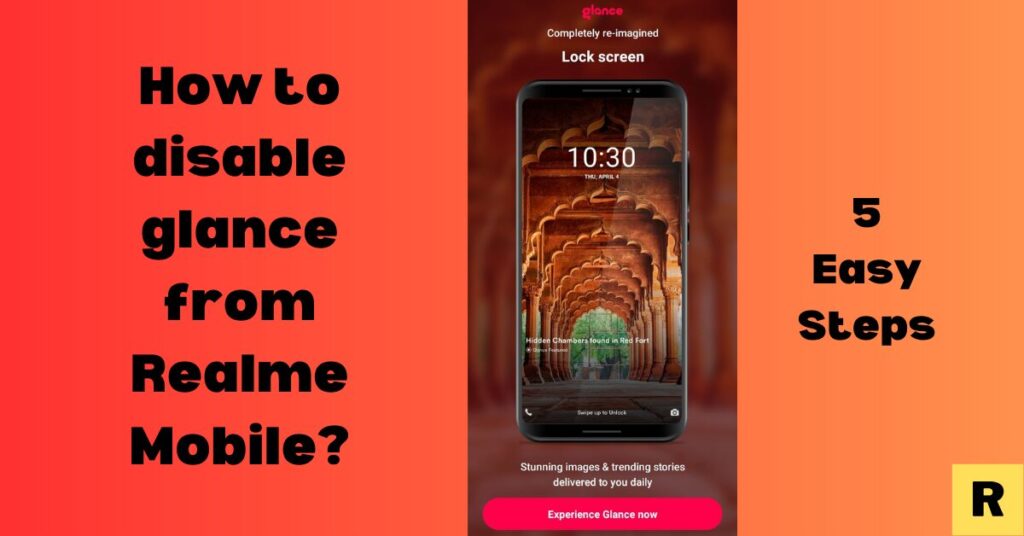 how-to-disable-glance-from-realme-mobile